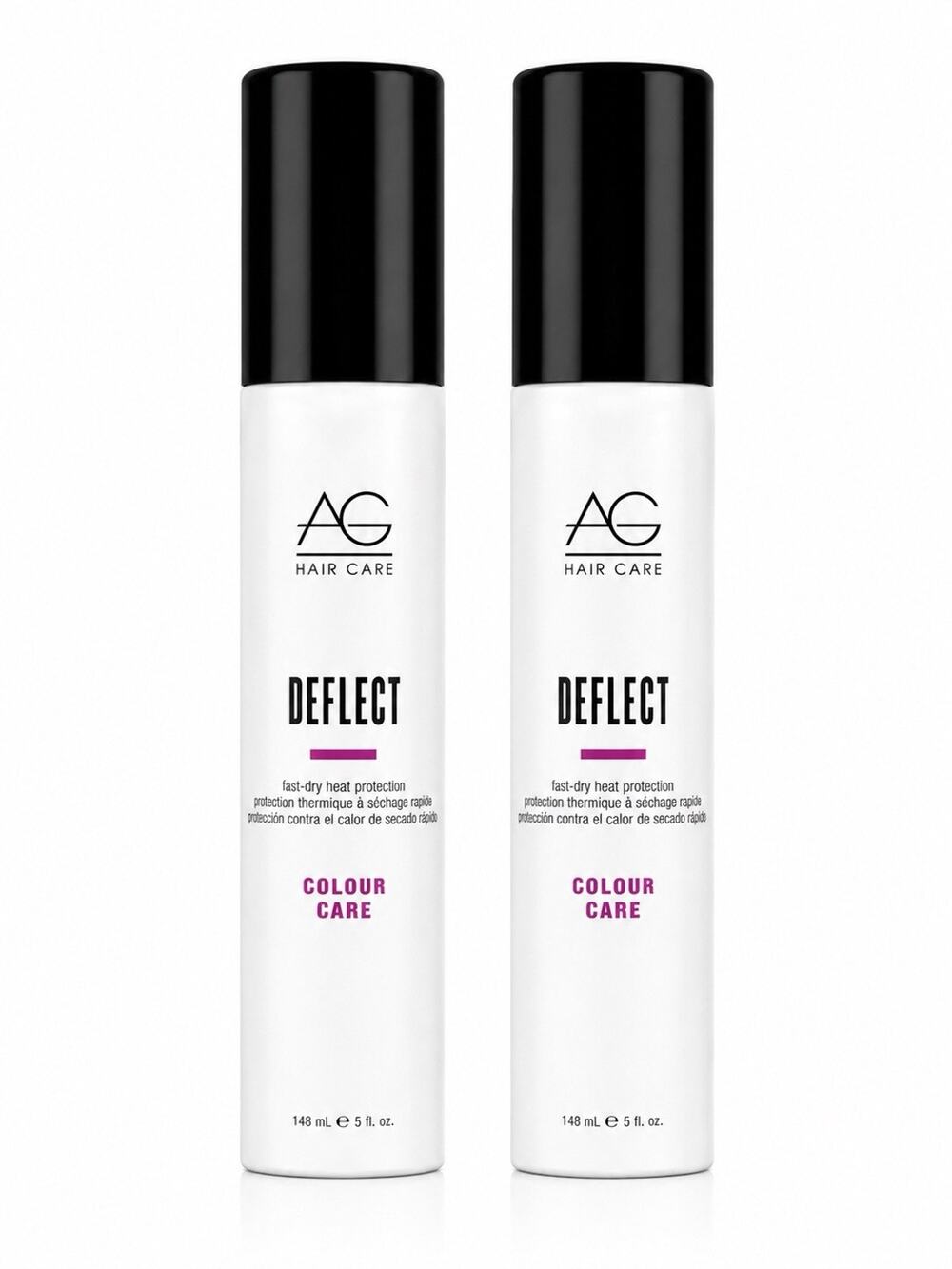 AG Hair Care Deflect Fast Dry Heat Protection Spray Duo 5oz 148ml Each
